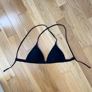 Rip Curl triangle tie bikini bathing suit swim top
